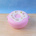 Top view of the Donut Lunch Box with its secure, double-insulated lid.