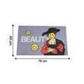 Premium quality non-slip door mat with modern aesthetic