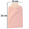 Bath glove size guide for perfect fit