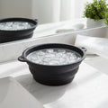 Skin soothing ice facial bowl designed for cold therapy