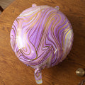 Home event decoration with marble foil balloon