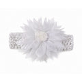 Lightweight floral headband suitable for newborns and toddlers