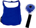 Detailed view of the washable and durable fabric of the foldable shopping bag.