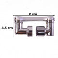 Faucet aerator attachment with rotating spout for basins