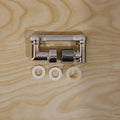 Rotating faucet splash guard attachment for home taps