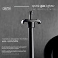Ganesh Gas Lighter with ergonomic long handle