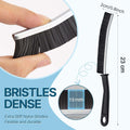 Compact angled head of the corner cleaning brush designed for tight gaps cleaning