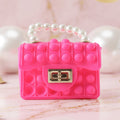 Pop it crossbody purse for kids parties and outings