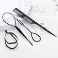 Hair styling comb kit for quick styling
