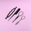 Hair styling accessory set for DIY hairdos