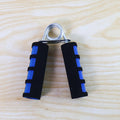 Hand grip exerciser showing foam padded ergonomic handles