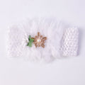 Lightweight baby headband for daily wear, floral design and stretch fit