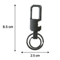 Compact and rugged metal key holder, designed to be lightweight for daily carry.