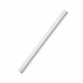 Close-up of hot melt glue stick showing clear, smooth adhesive quality