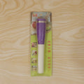 Manual fruit slicing tool with ergonomic handle