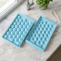 Blue candy maker mold for homemade lollipops