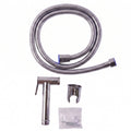 Health faucet with double lock hose in bathroom