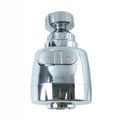 Flexible rotating faucet nozzle with dual flow modes