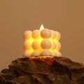 Decorative battery-operated LED candles with soft warm glow