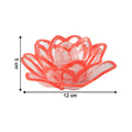 Warm flickering effect of lotus shaped LED flameless decorative candles set