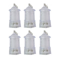 Warm white LED decorative hanging lantern candles perfect for festival and wedding decor