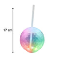 Lightweight glowing LED drink cup for indoor and outdoor celebrations
