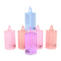 Safe indoor flameless LED candles perfect for home decor