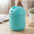 Small water mist humidifier suitable for on-the-go use