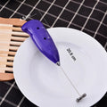 Milk foam maker whisk for smooth beverage frothing