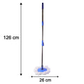 durable spin mop set suitable for wet and dry cleaning