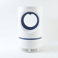 Quiet suction mosquito trap for undisturbed sleep in bedrooms.