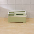 Organizer box in use on desk for storage