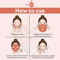 Daily skincare use Niacinamide sheet mask packaging with eco-friendly design
