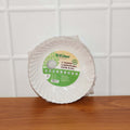 Freshee logo on white background representing eco-friendly compostable plates brand.