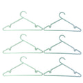 Cloth hangers used for wardrobe organization and space saving