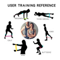 Resistance loop workout band stretched showing elasticity and durability