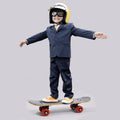 Stylish design of the Konex wood skateboard, appealing to all ages.