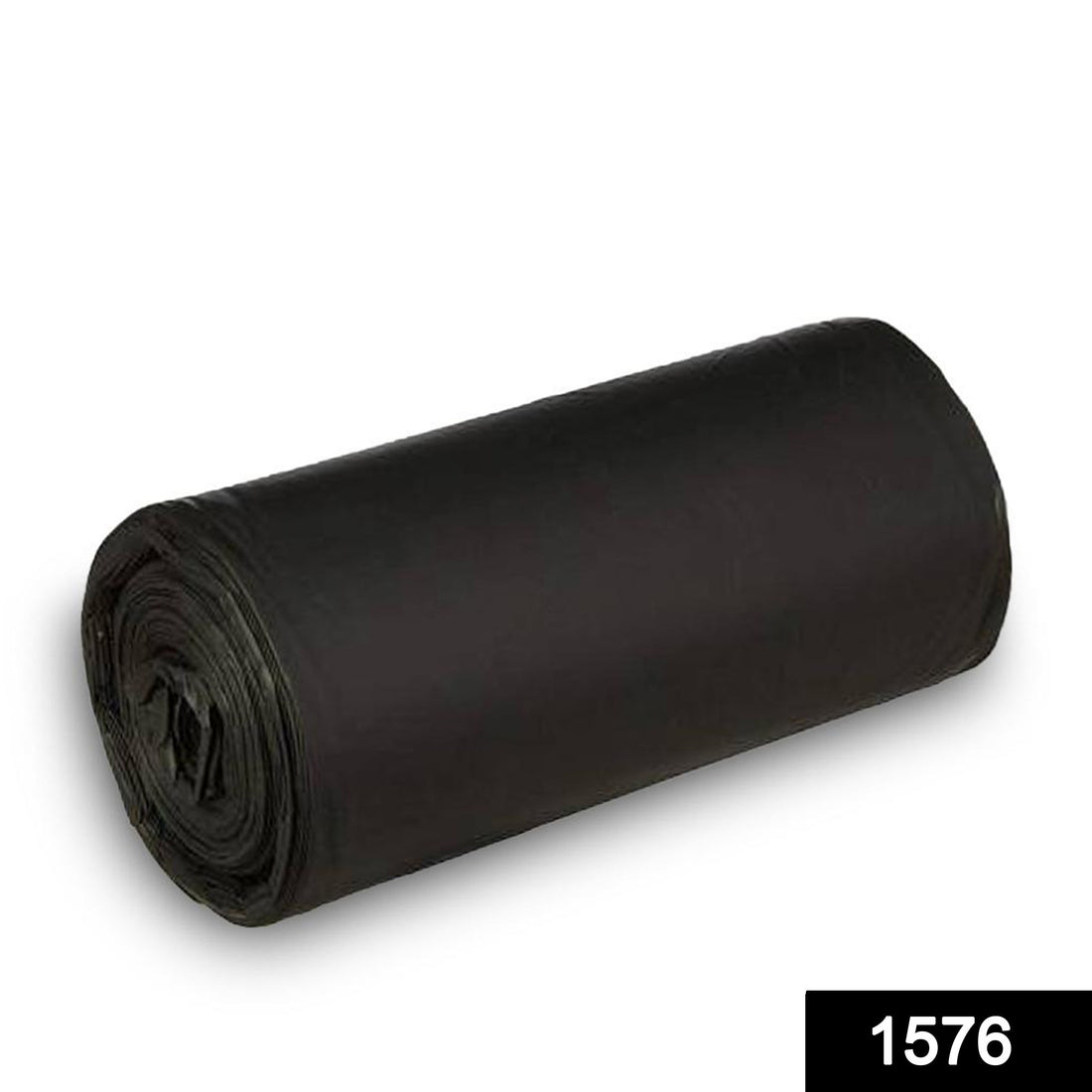 Large black garbage bags, 30 x 50 inch, for effective waste disposal.