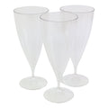 Supermom Plastic drinkware set featuring stylish transparent plastic glasses