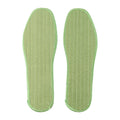 Breathable shoe insoles with ventilation perforations for daily wear