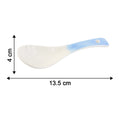 Serving ladle ceramic spoon 14 cm with deep bowl for sauces and gravies