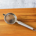 Multipurpose food tool medium stainless steel mesh strainer