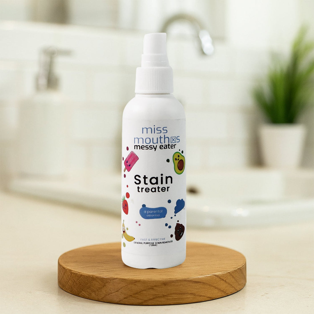 Instant Stain Remover Spray bottle with easy spray nozzle for fabric cleaning