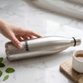 Long-lasting durable 1000ml steel water bottle