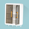 Front view of wall-mounted kitchen storage cabinet