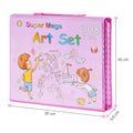 Multi-color art supplies and drawing tools