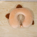 Fun cat shaped travel neck pillow with soft ears