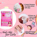 Multiple tools from the Gamevana DIY nail art kit for intricate designs.