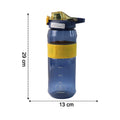 Comparison image showing size of 1400ml sports water bottle