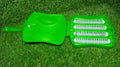 Multi-surface handheld cleaning brush, ideal for carpets, sofas, and mats.
